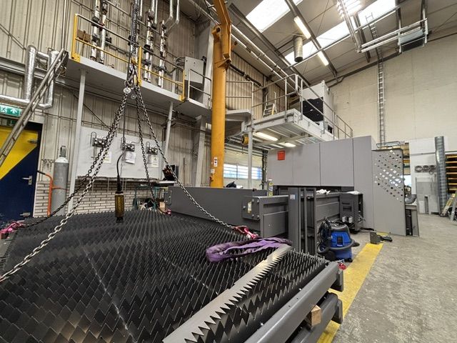 De pre-owned fiber laser vervangt de Bystronic CO2-laser bij Conijn Metaalbewerking