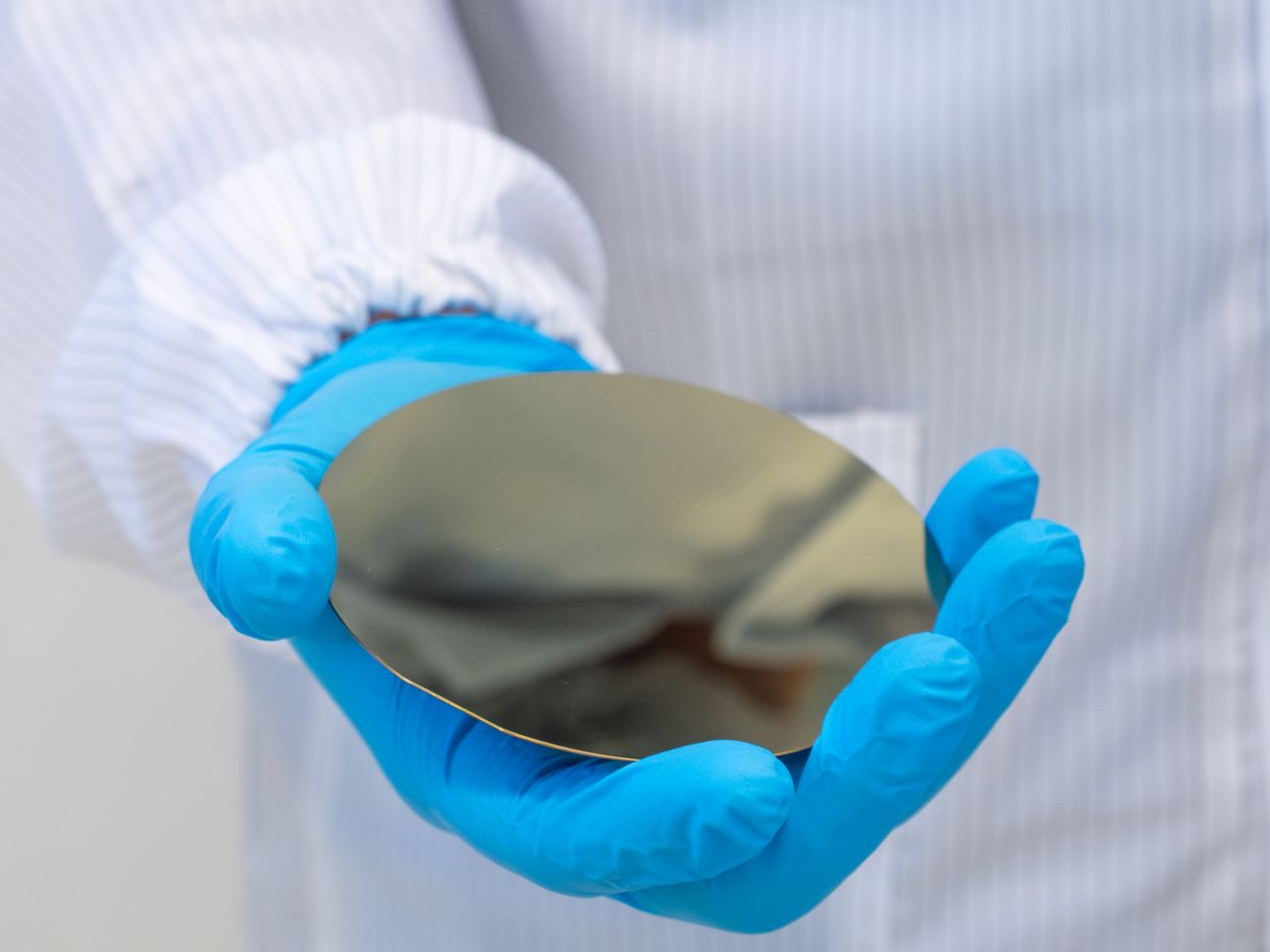 A round object that has been coated using the new process