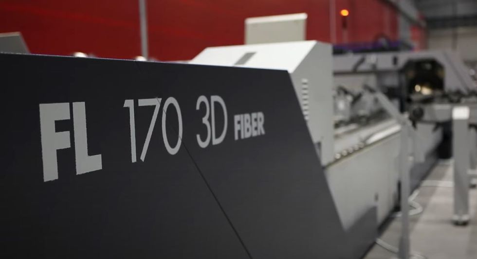FL 170 3d tube laser cutting machine