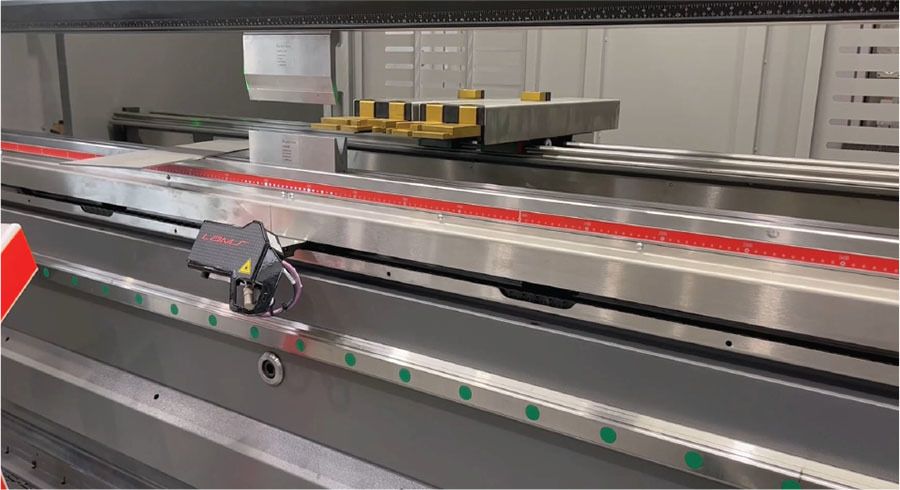 Laser Angle Measurement System