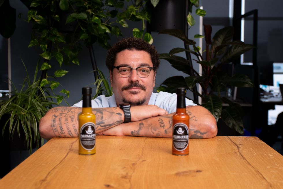 Jean-Paul Peronace and his infamous hot sauces