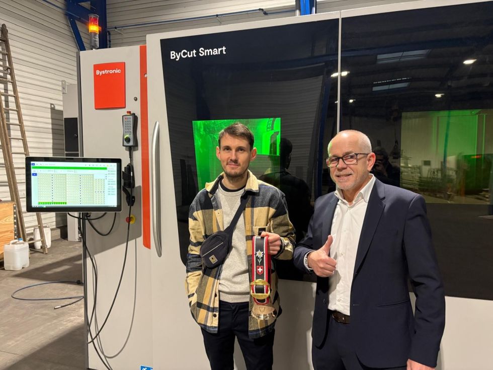 HUET METAL opte pour la marque Bystronic