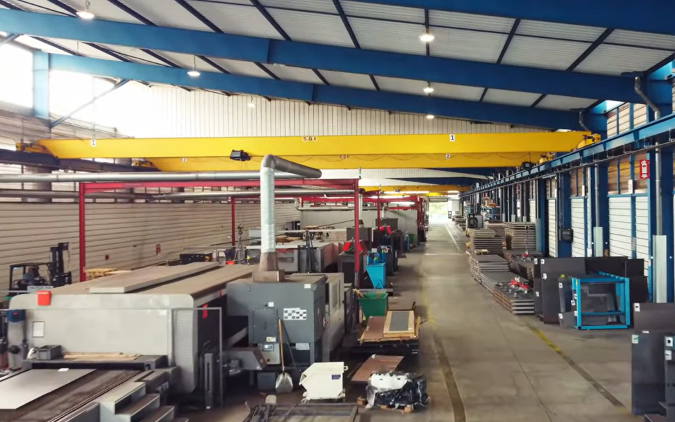 Vue Ateliers Oxymax - 20 000 m2