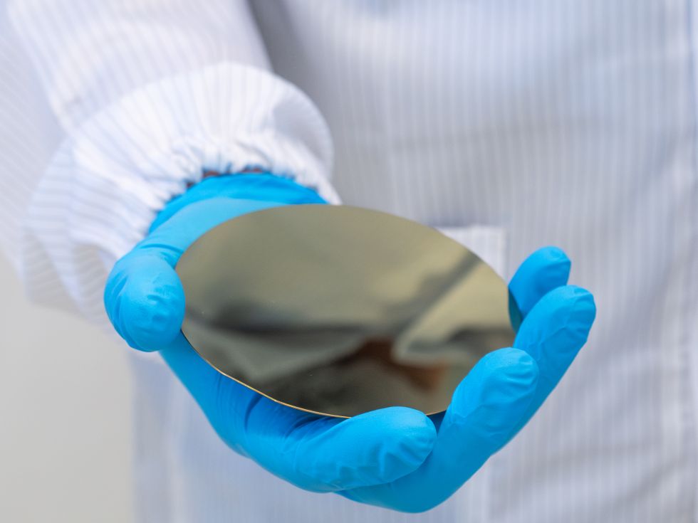 A round object that has been coated using the new process