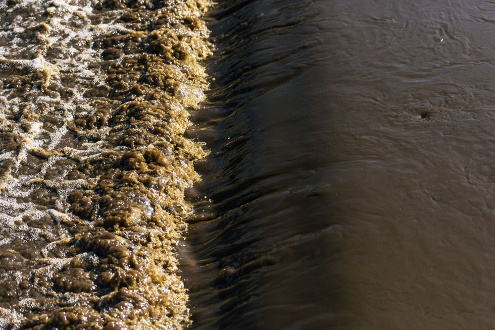 A image of waste water