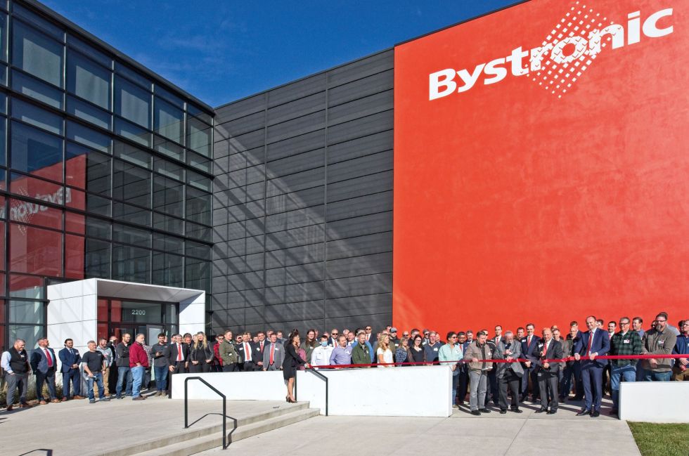 Grand Opening of new building for Bystronic America in 2021