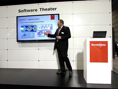 Software Theatre Presentations featured Plant Manager, OPC Interface and Observer.