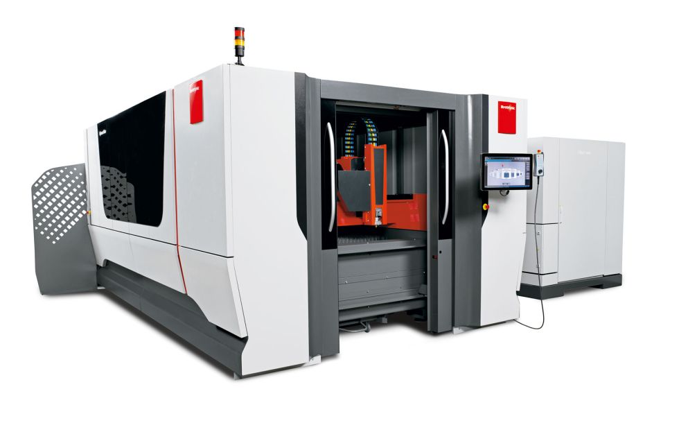 Versatile performance package: The new BySmart Fiber enables the fast access to fiber laser cutting.