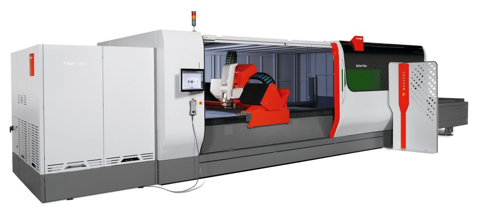 Bystronic lights up the next level of power in fiber laser cutting: The ByStar Fiber with 12 kilowatts. For higher speed and an expanded cutting spectrum.