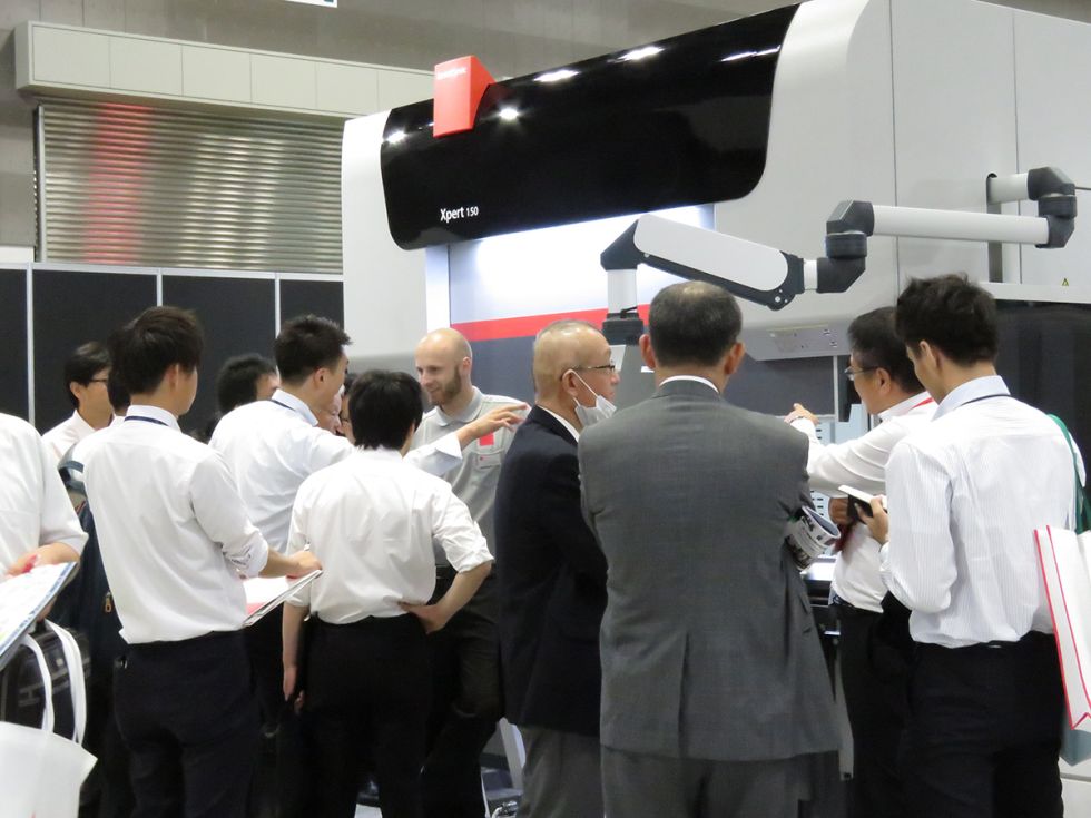 Premiere: The Xpert 150 was presented in Japan for the first time.