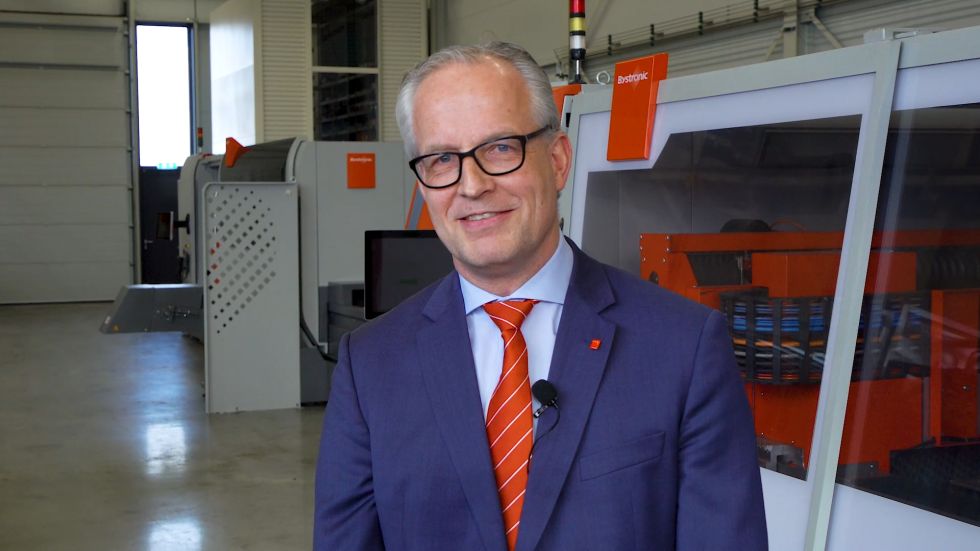 Hans van de Meerakker, Sales Manager Bystronic Benelux