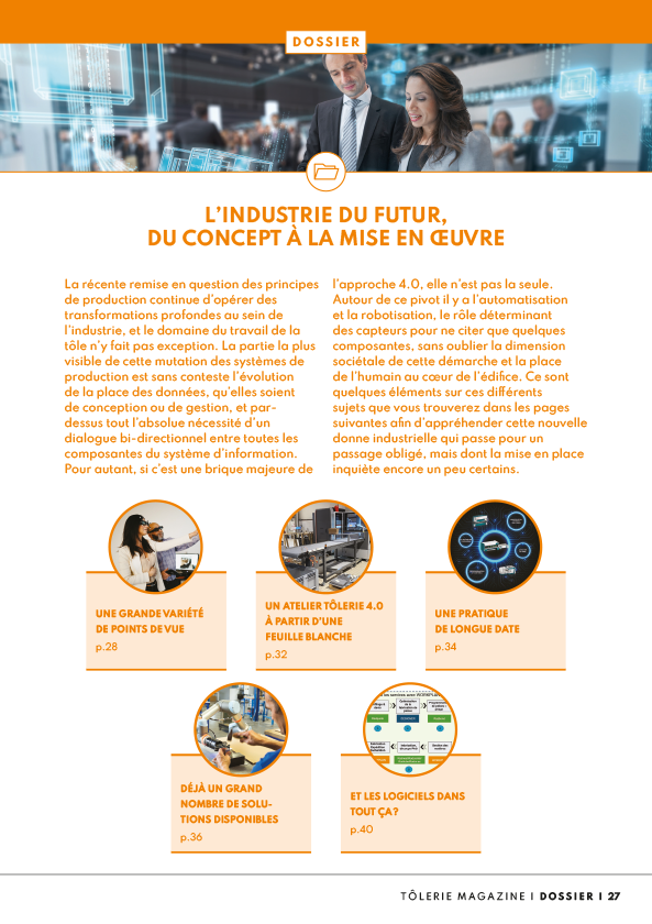 L'industrie du futur, du concept à la mise en œuvre