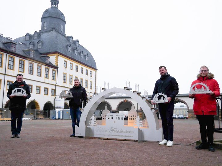 candle arch in Gotha