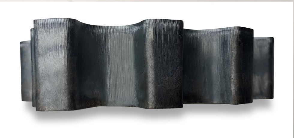 1.250 inch thick steel sample cut at 25 inches per minute with a 15kW fiber laser.