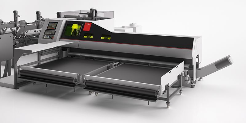 Automatic unloading system for M2 model series.