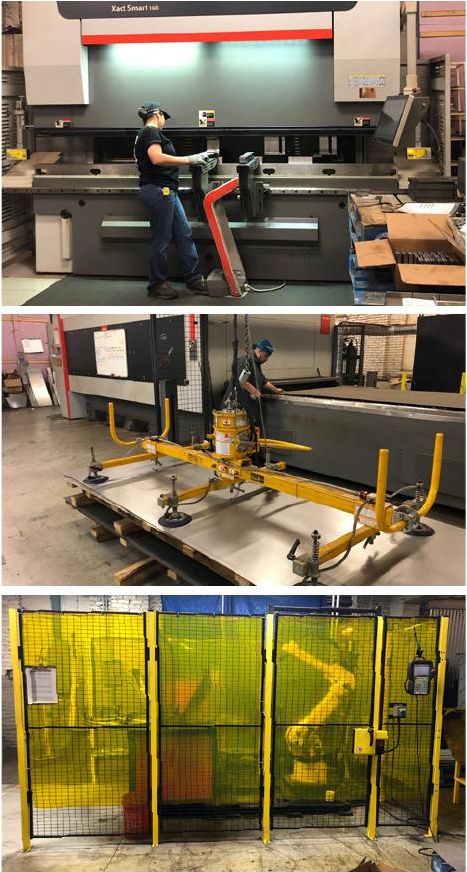 For short runs, one-off projects and prototyping, Morgan Li invested in a Bystronic BySmart fiber laser 3015 and Xact Smart press brake, among other critical fabricating equipment.