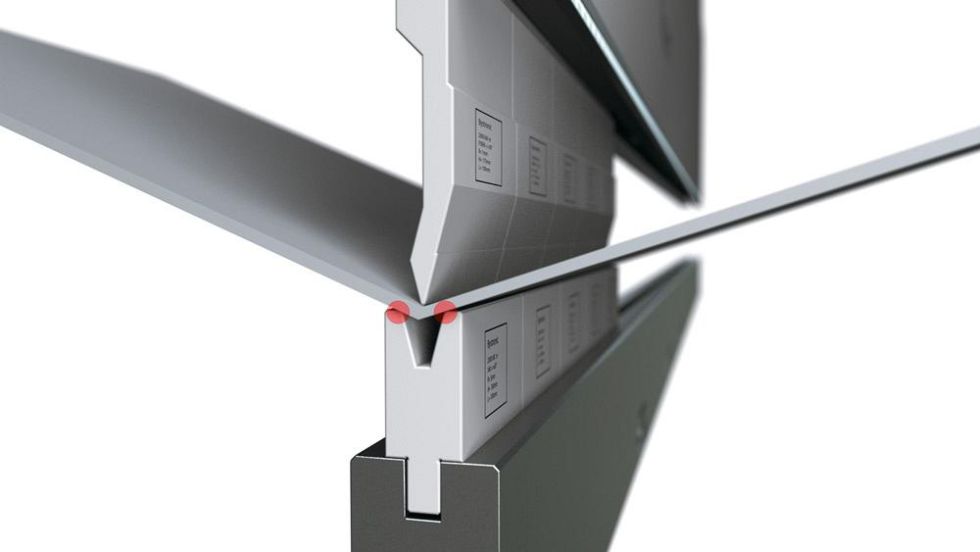 Figure 1
Tooling has a dramatic effect on the accuracy of formed parts.