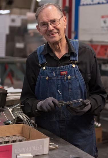 Hart Jeske, Richards’ 60-year employee, is well-known in the company as a problem solver, capable of resolving even the toughest cases.