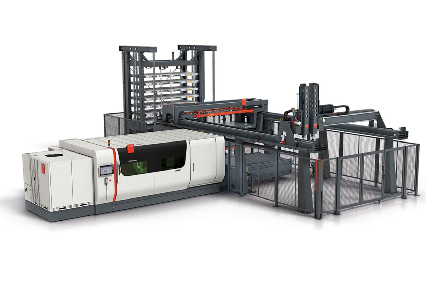 Eliminate bottlenecks in your cutting and sorting process Bystronic