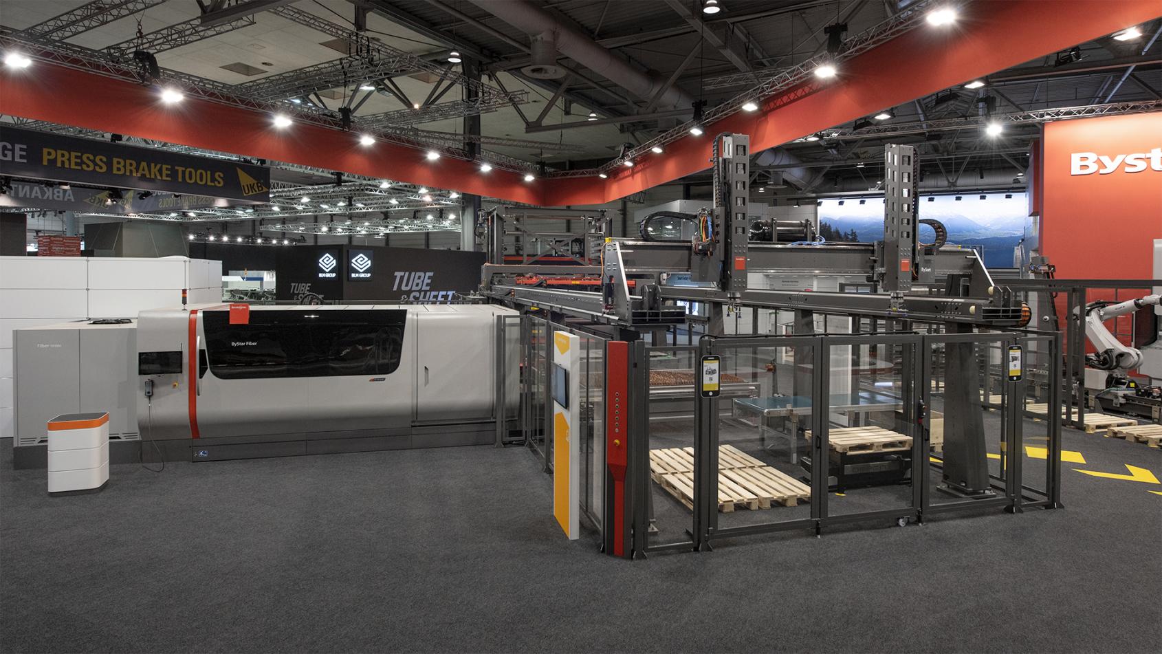 The fully automated Production Line | Bystronic